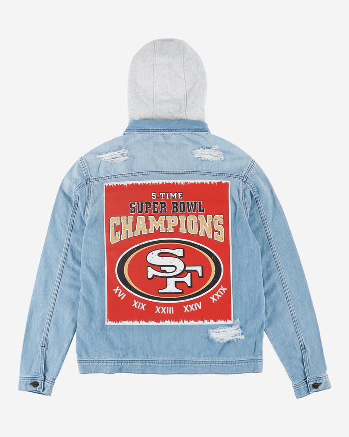 San Francisco 49ers Denim Days Jacket FOCO - FOCO.com