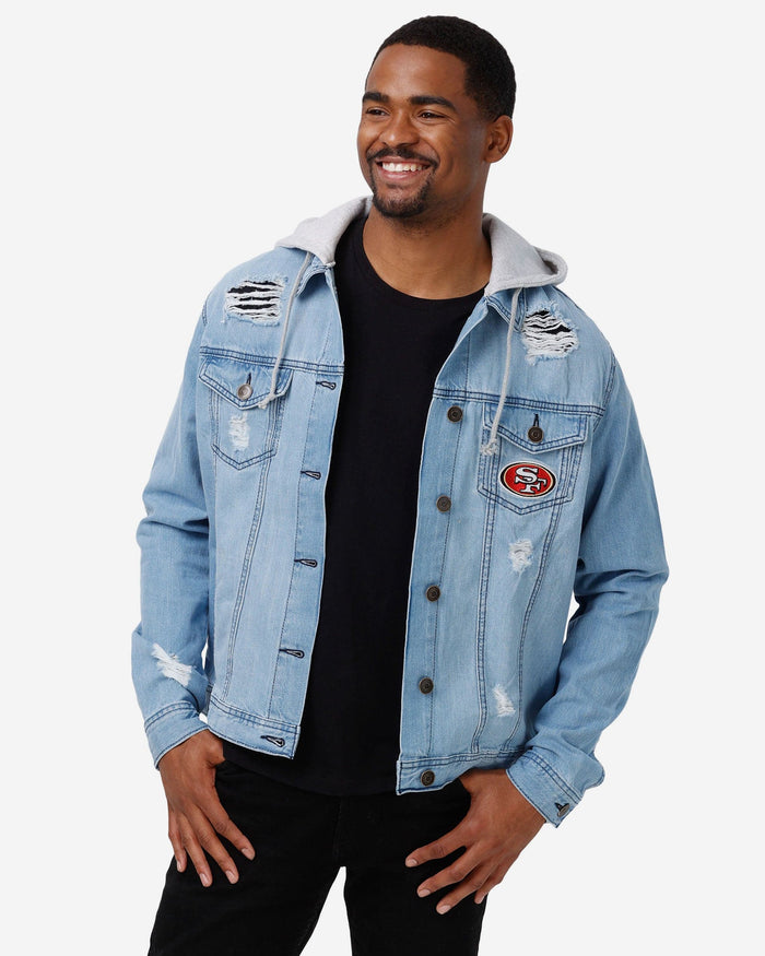 San Francisco 49ers Denim Days Jacket FOCO S - FOCO.com