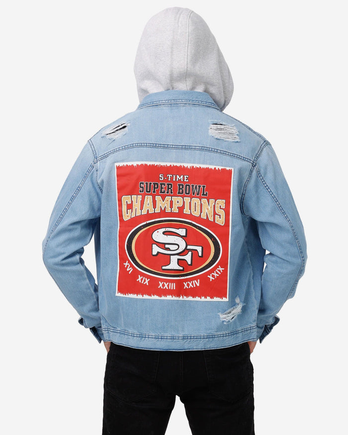 San Francisco 49ers Denim Days Jacket FOCO - FOCO.com