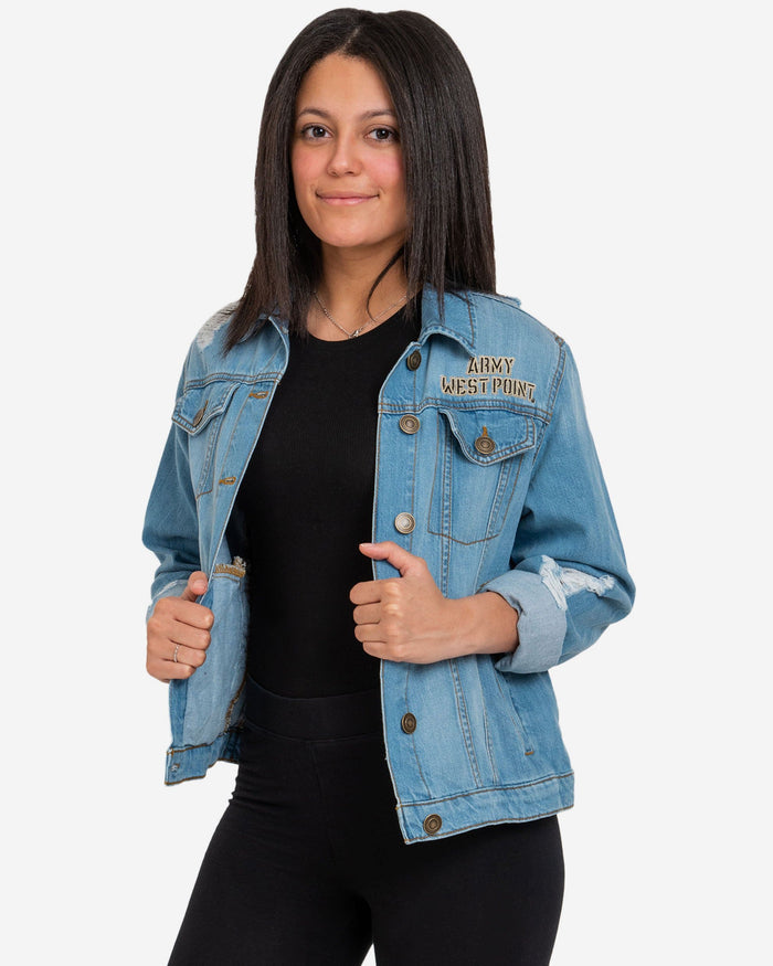 Army Black Knights Womens Denim Days Jacket FOCO S - FOCO.com