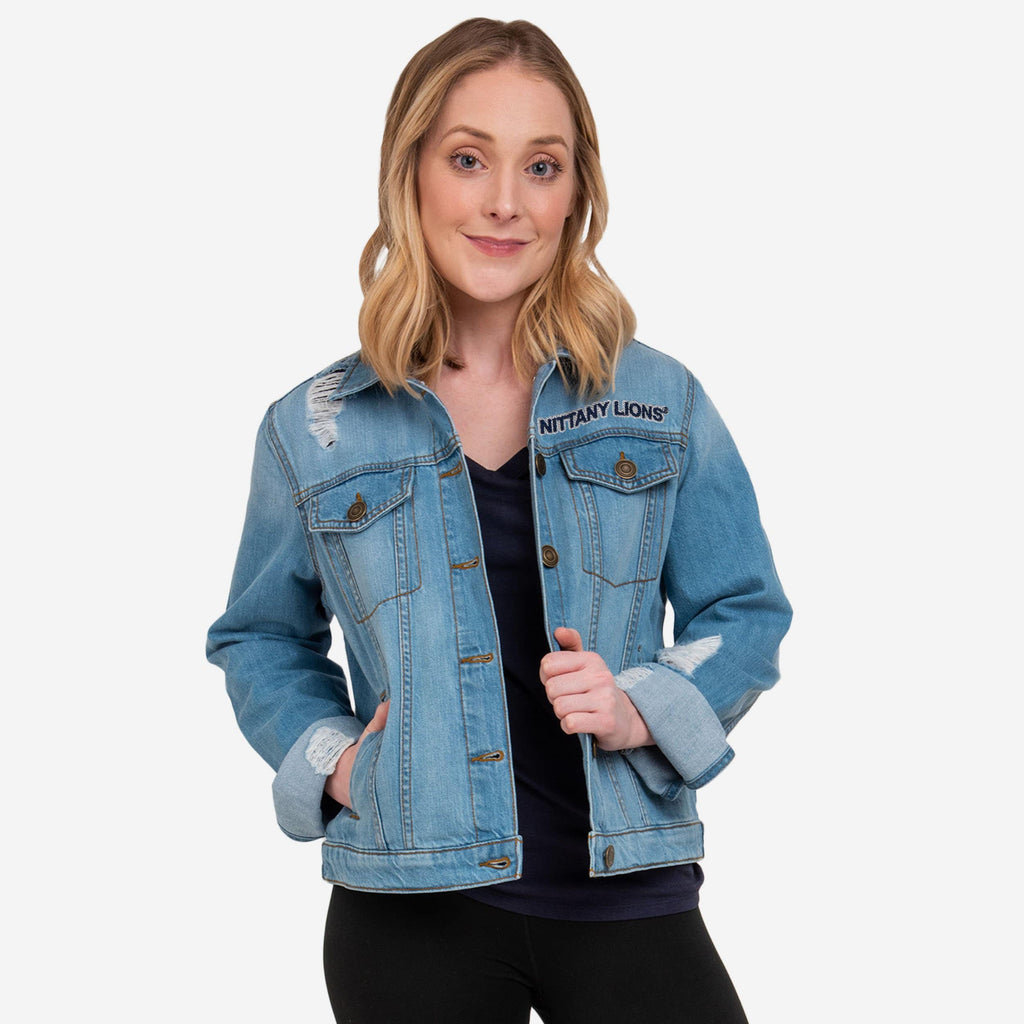 Penn State Nittany Lions Womens Denim Days Jacket FOCO S - FOCO.com