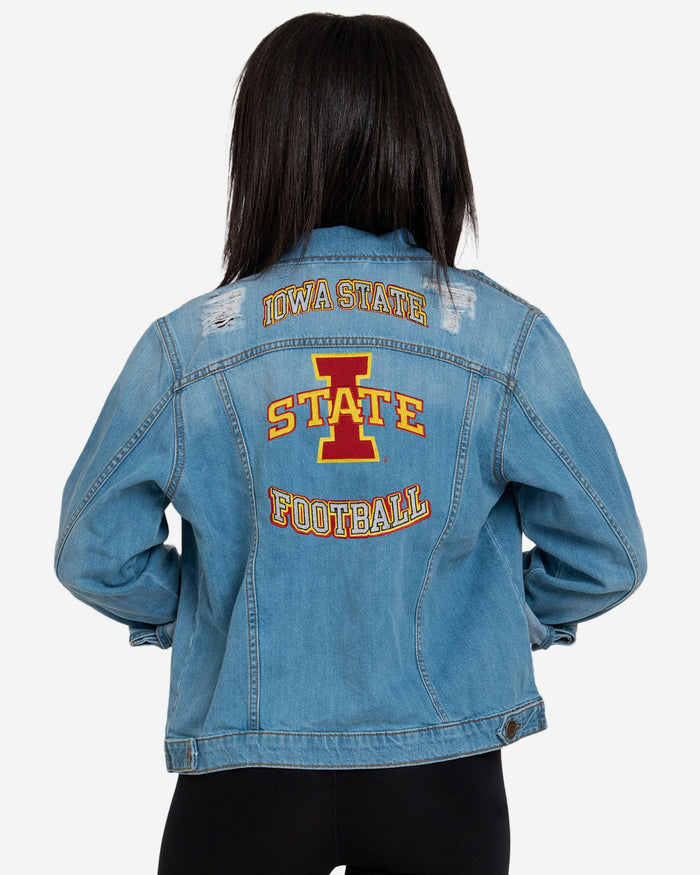 Iowa State Cyclones Womens Denim Days Jacket FOCO - FOCO.com