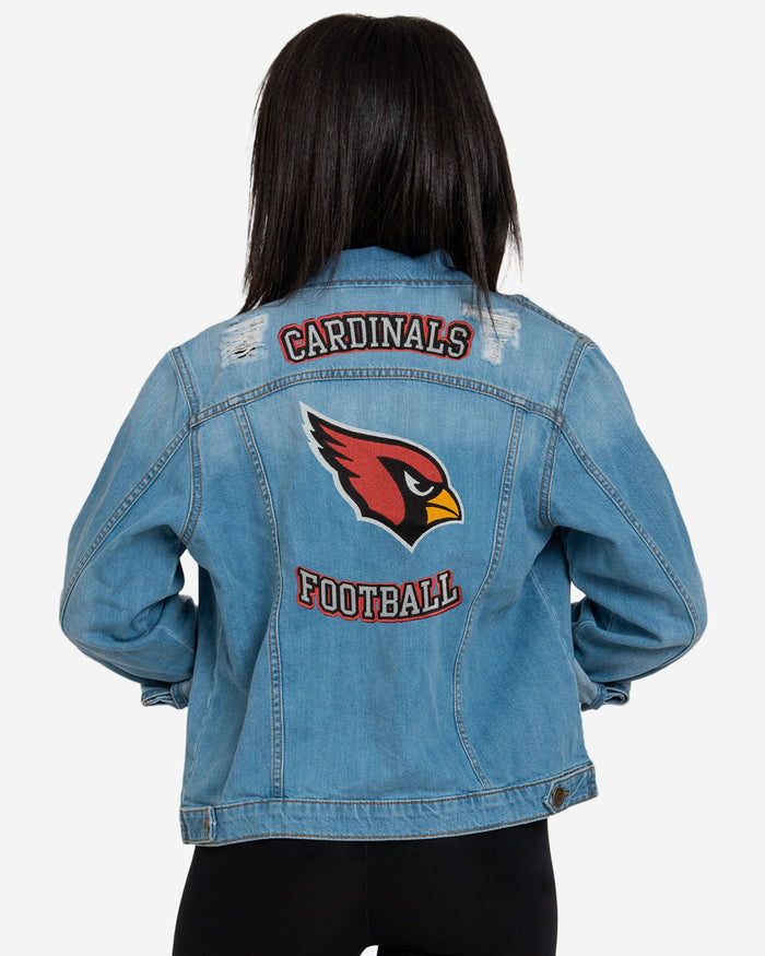 Arizona Cardinals Womens Denim Days Jacket FOCO - FOCO.com