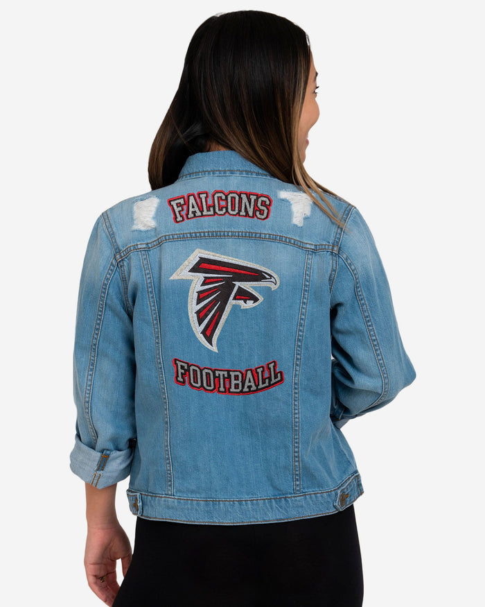 Atlanta Falcons Womens Denim Days Jacket FOCO - FOCO.com