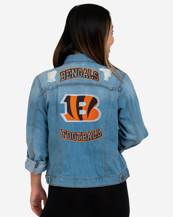 Cincinnati Bengals Womens Denim Days Jacket FOCO - FOCO.com