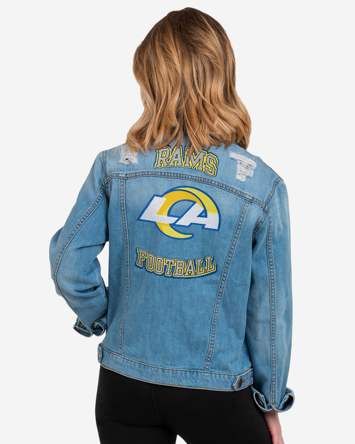 Los Angeles Rams Womens Denim Days Jacket FOCO - FOCO.com