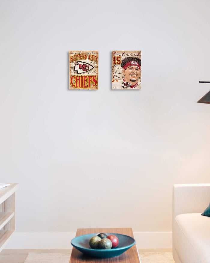 Kansas City Chiefs Team Logo Wall Plaque FOCO - FOCO.com