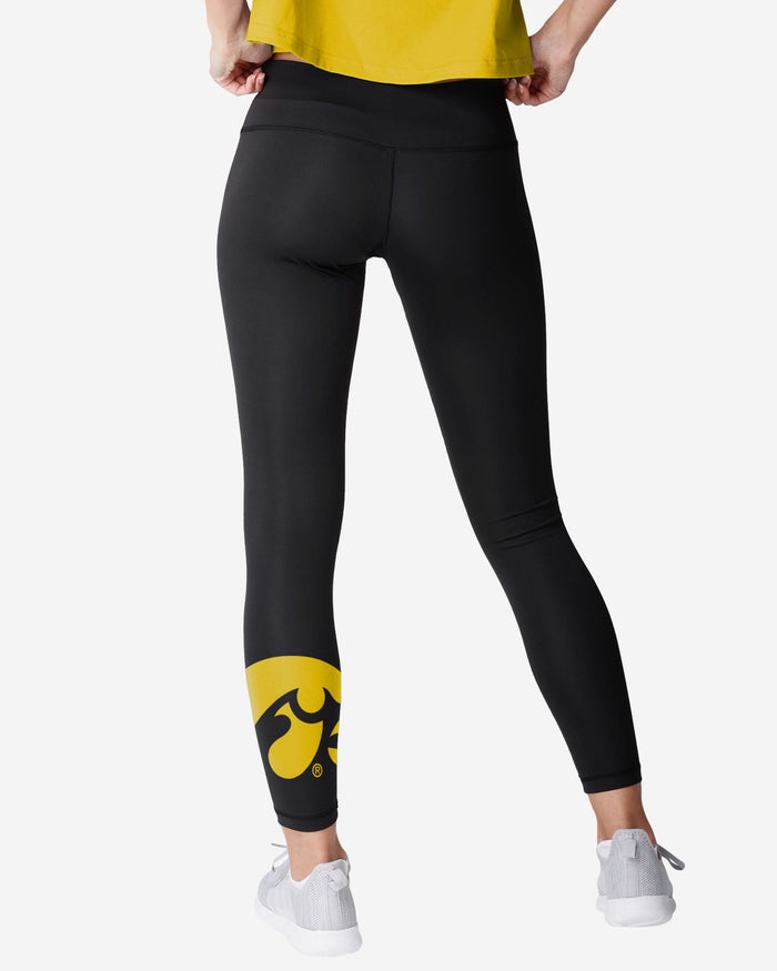 Iowa Hawkeyes Womens Calf Logo Black Legging FOCO - FOCO.com