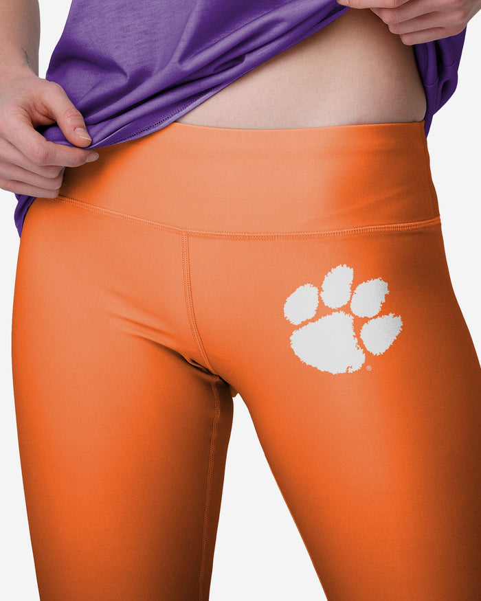 Clemson Tigers Womens Solid Big Wordmark Legging FOCO - FOCO.com