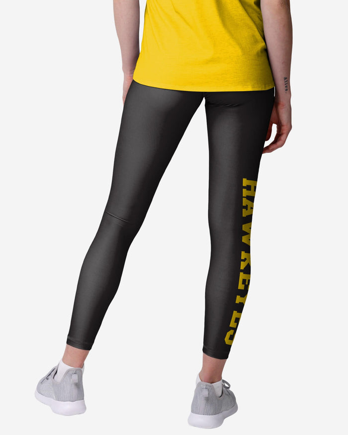 Iowa Hawkeyes Womens Solid Big Wordmark Legging FOCO - FOCO.com