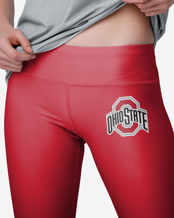 Ohio State Buckeyes Womens Solid Big Wordmark Legging FOCO - FOCO.com