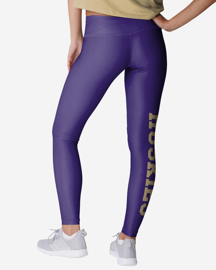 Washington Huskies Womens Solid Big Wordmark Legging FOCO - FOCO.com