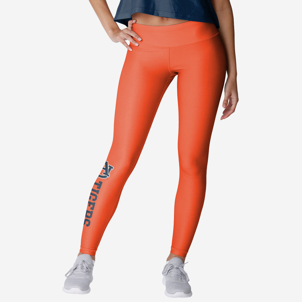 Auburn Tigers Womens Solid Wordmark Legging FOCO S - FOCO.com