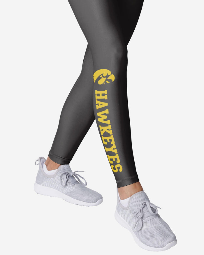 Iowa Hawkeyes Womens Solid Wordmark Legging FOCO - FOCO.com