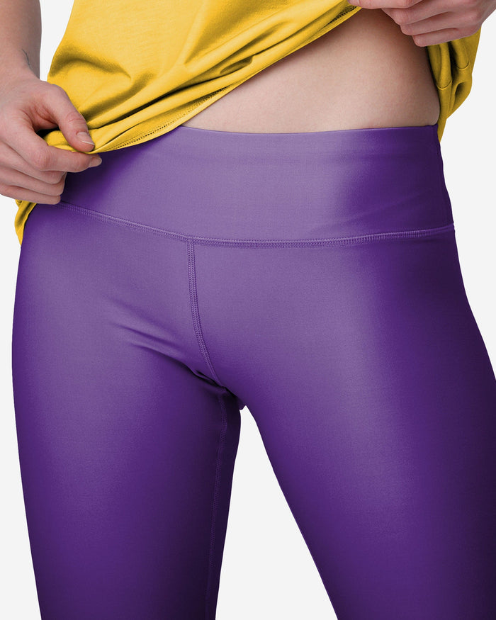 LSU Tigers Womens Solid Wordmark Legging FOCO - FOCO.com