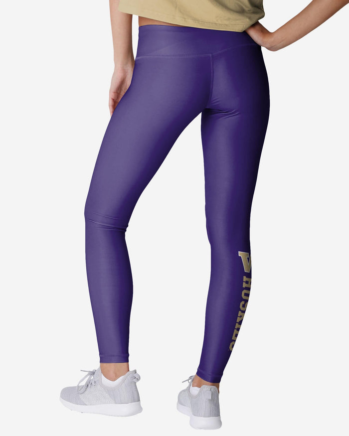 Washington Huskies Womens Solid Wordmark Legging FOCO - FOCO.com