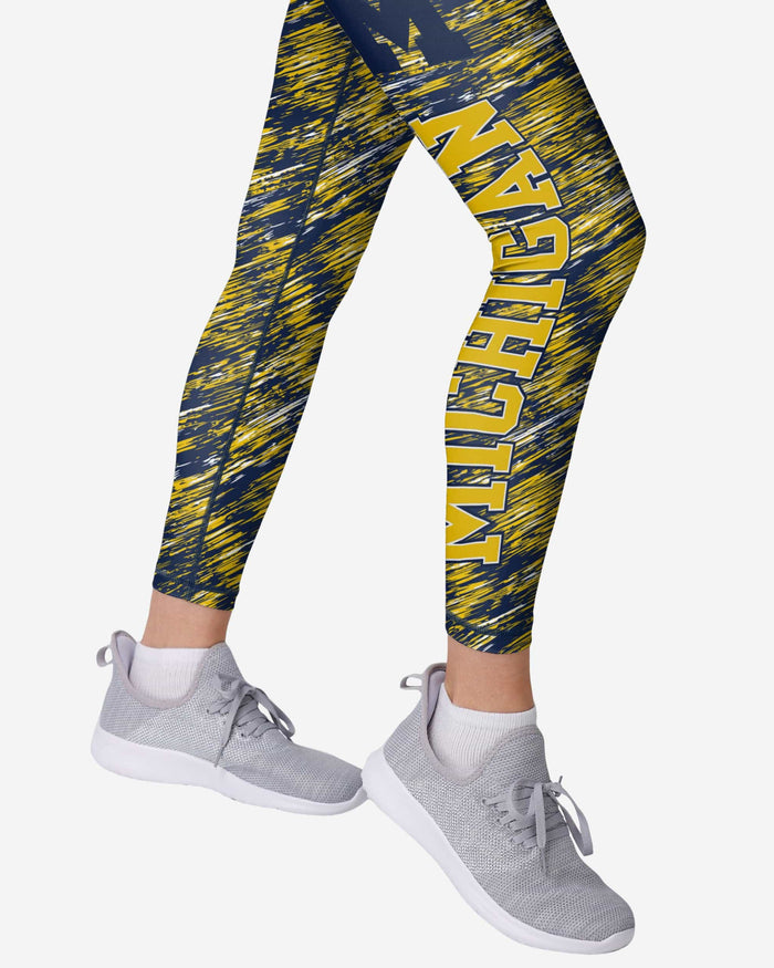 Michigan Wolverines Womens Static Rain Legging FOCO - FOCO.com