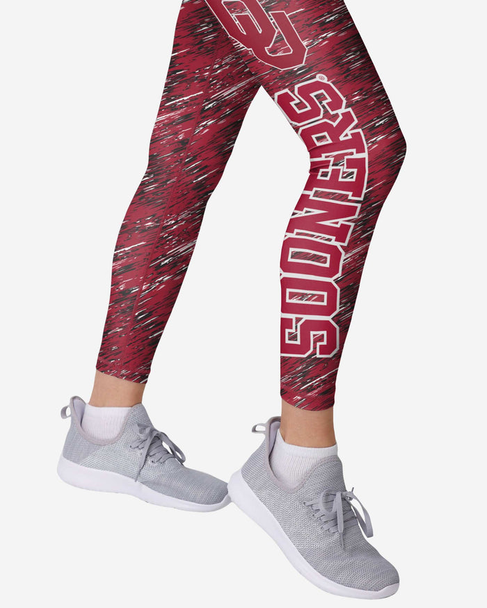 Oklahoma Sooners Womens Static Rain Legging FOCO - FOCO.com