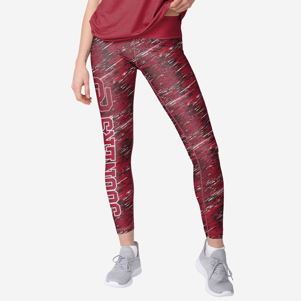 Oklahoma Sooners Womens Static Rain Legging FOCO S - FOCO.com