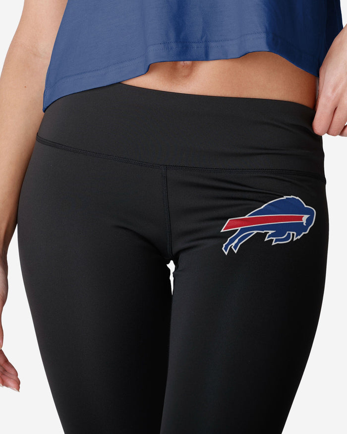 Buffalo Bills Womens Calf Logo Black Legging FOCO - FOCO.com