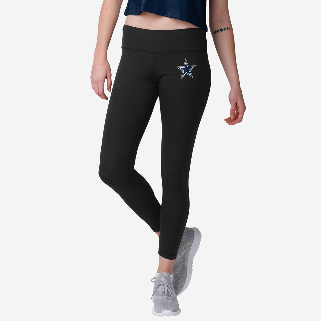 Dallas Cowboys Womens Calf Logo Black Legging FOCO S - FOCO.com