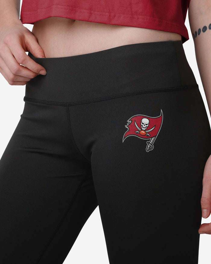 Tampa Bay Buccaneers Womens Calf Logo Black Legging FOCO - FOCO.com