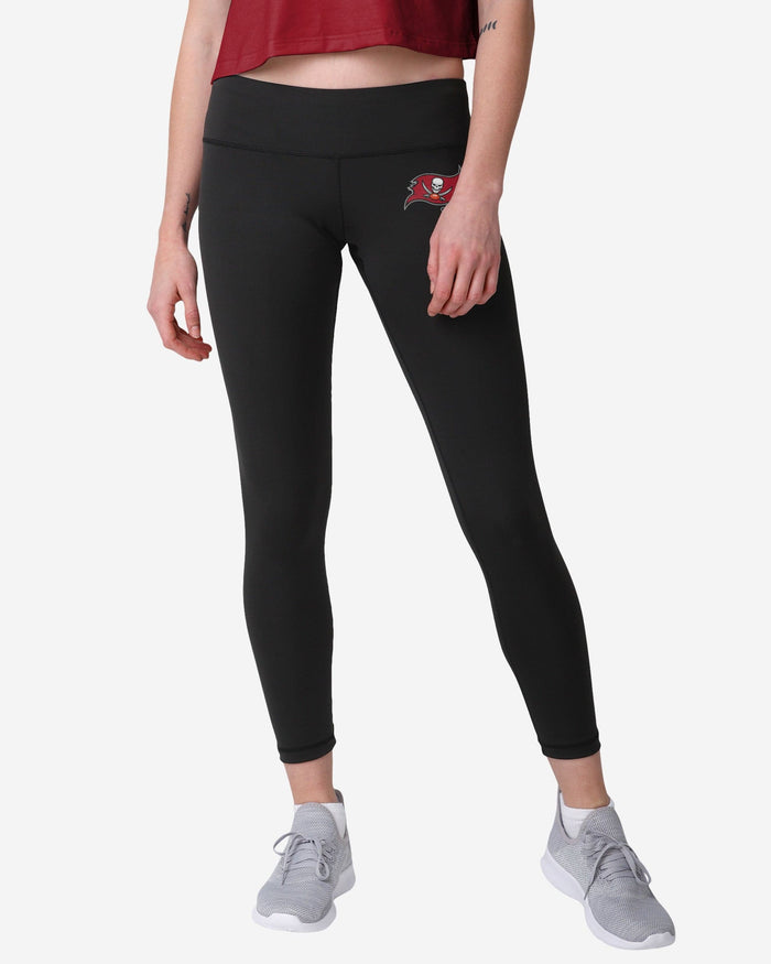 Tampa Bay Buccaneers Womens Calf Logo Black Legging FOCO S - FOCO.com