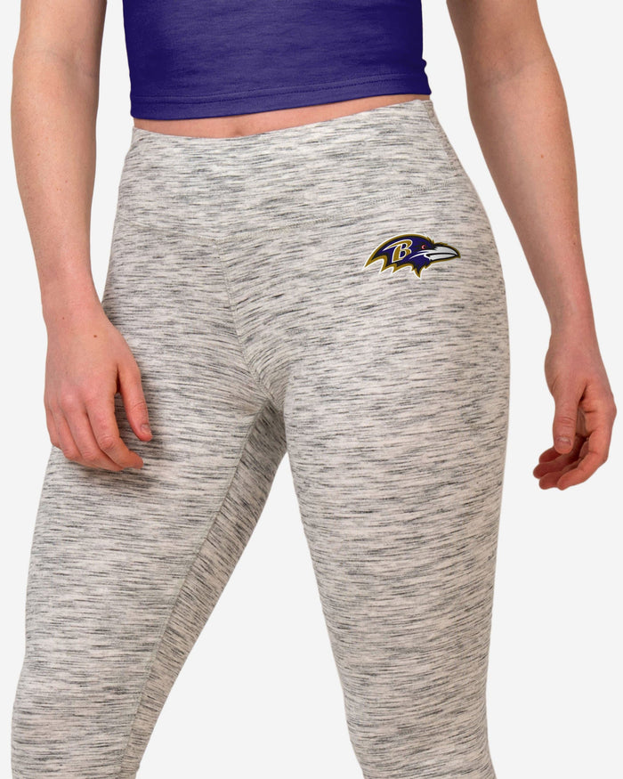 Baltimore Ravens Womens Gray Legging FOCO - FOCO.com