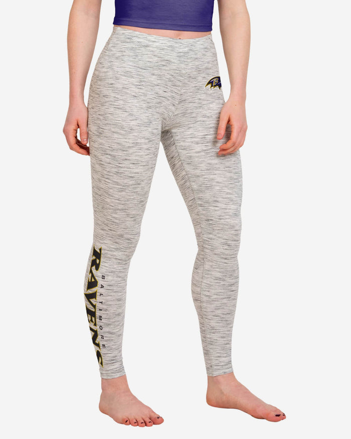 Baltimore Ravens Womens Gray Legging FOCO S - FOCO.com