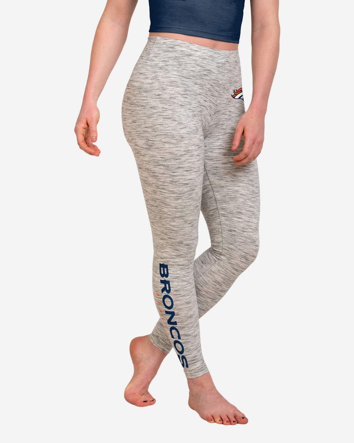 Denver Broncos Womens Gray Legging FOCO S - FOCO.com