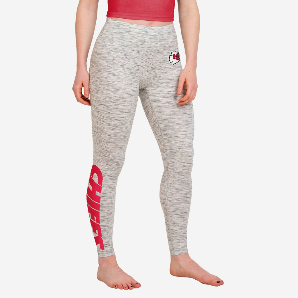 Kansas City Chiefs Womens Gray Legging FOCO S - FOCO.com