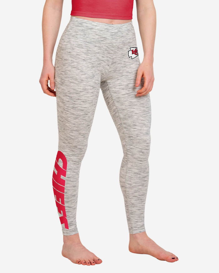 Kansas City Chiefs Womens Gray Legging FOCO S - FOCO.com