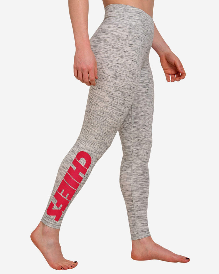 Kansas City Chiefs Womens Gray Legging FOCO - FOCO.com