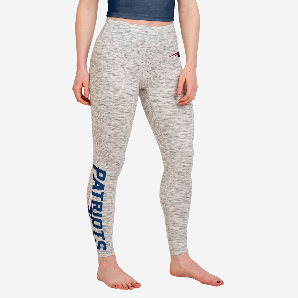 New England Patriots Womens Gray Legging FOCO S - FOCO.com