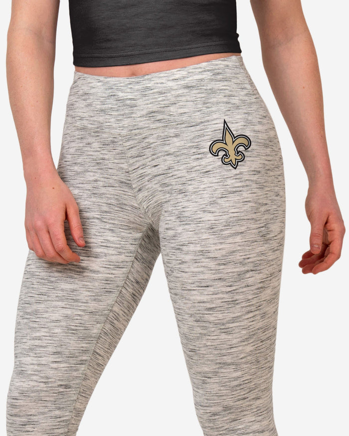 New Orleans Saints Womens Gray Legging FOCO - FOCO.com