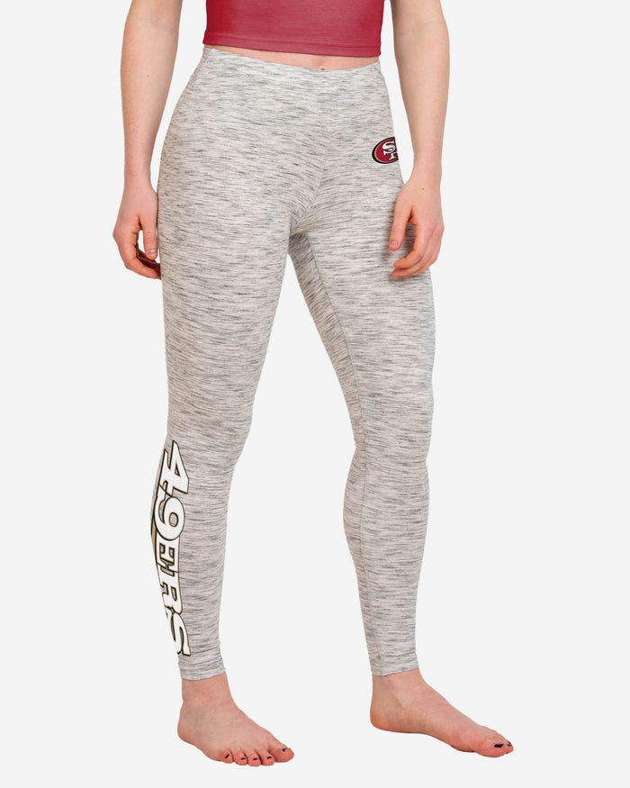 San Francisco 49ers Womens Gray Legging FOCO S - FOCO.com