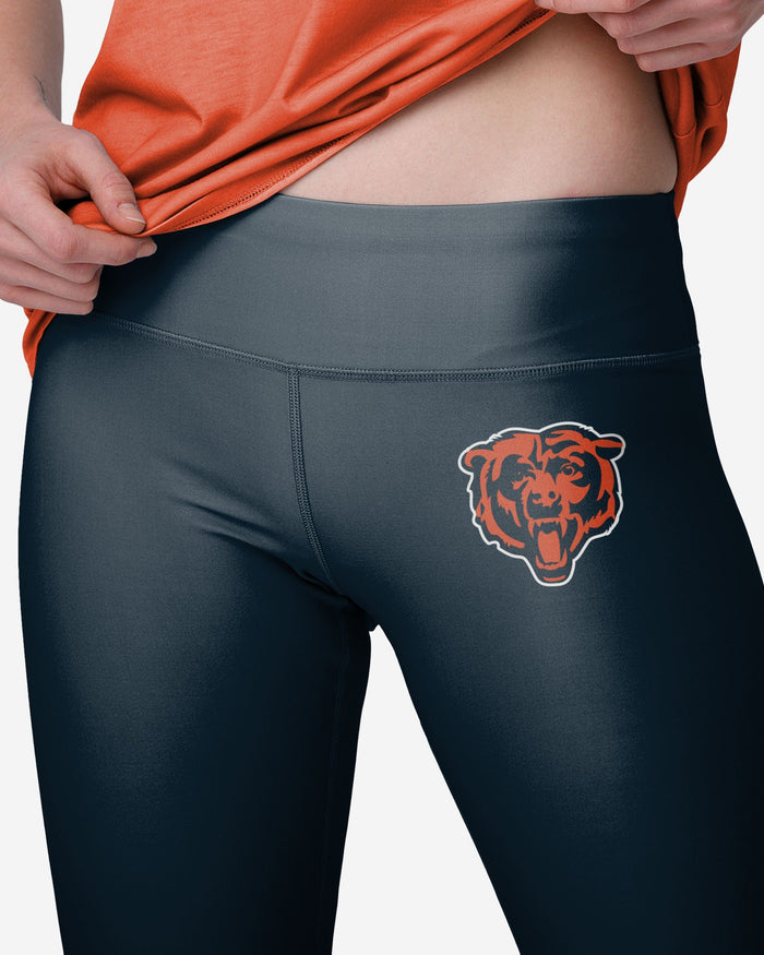 Chicago Bears Womens Solid Big Wordmark Legging FOCO - FOCO.com