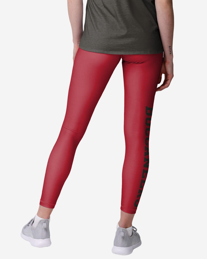 Tampa Bay Buccaneers Womens Solid Big Wordmark Legging FOCO - FOCO.com