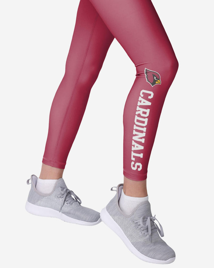 Arizona Cardinals Womens Solid Wordmark Legging FOCO - FOCO.com