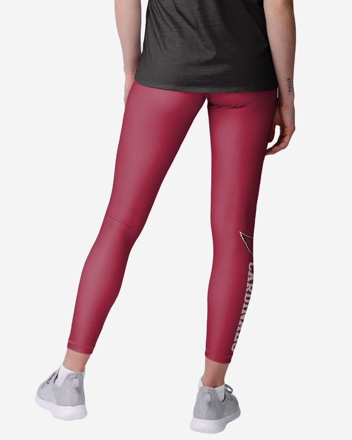 Arizona Cardinals Womens Solid Wordmark Legging FOCO - FOCO.com