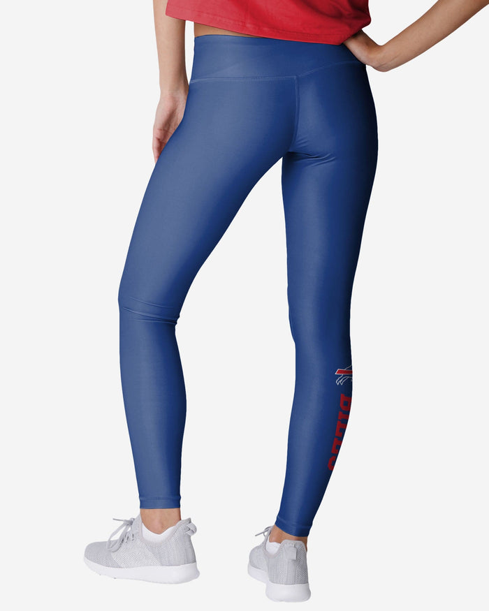 Buffalo Bills Womens Solid Wordmark Legging FOCO - FOCO.com