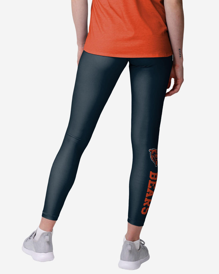 Chicago Bears Womens Solid Wordmark Legging FOCO - FOCO.com