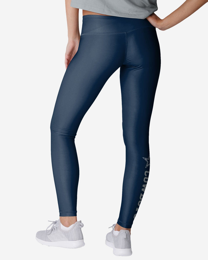 Dallas Cowboys Womens Solid Wordmark Legging FOCO - FOCO.com