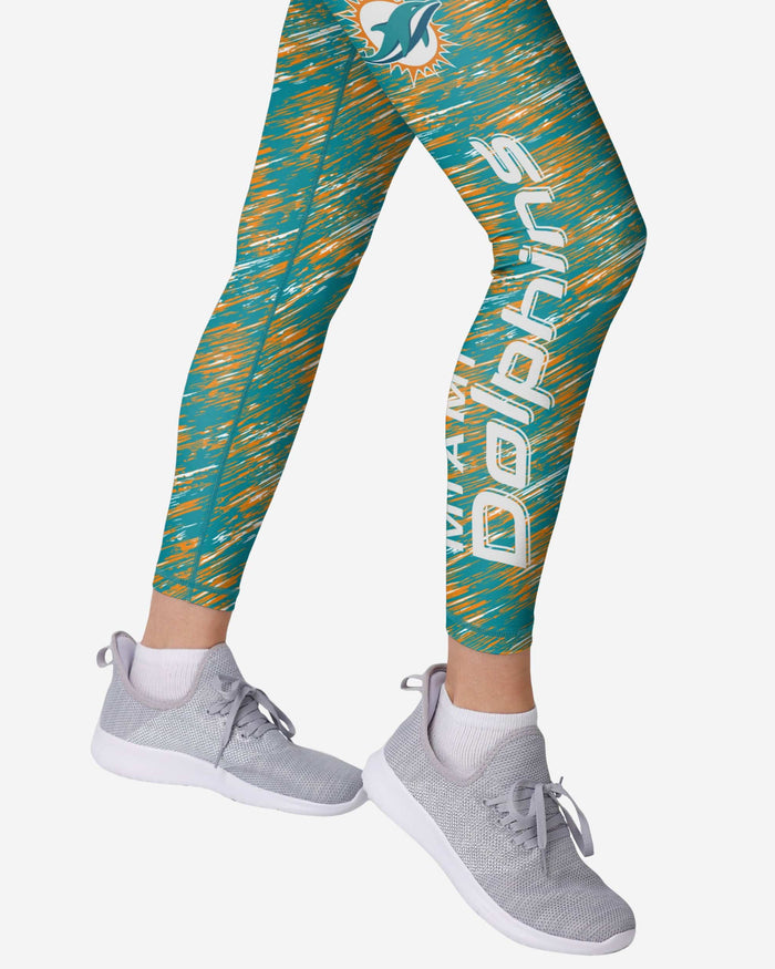 Miami Dolphins Womens Static Rain Legging FOCO - FOCO.com