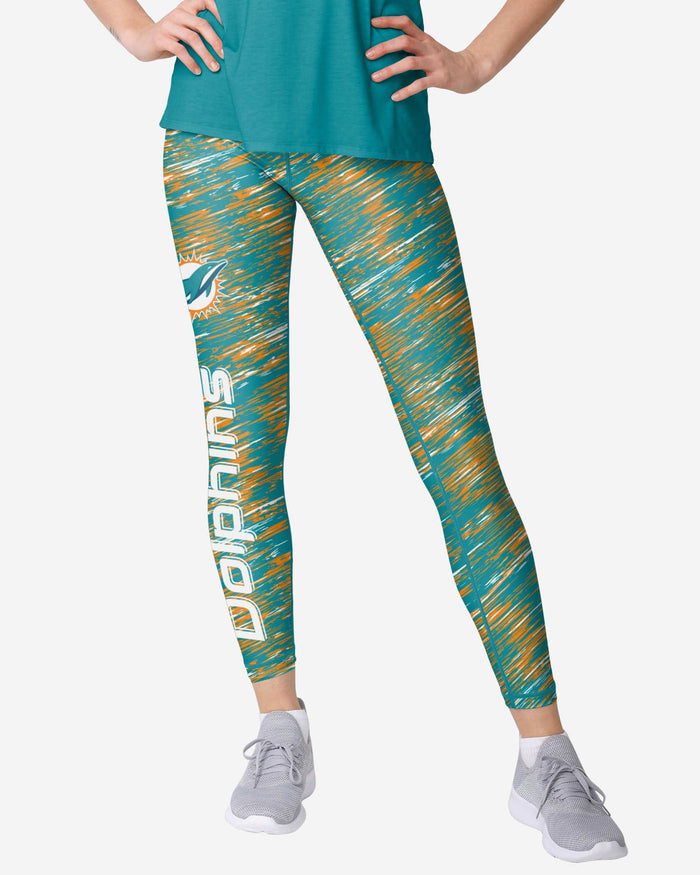 Miami Dolphins Womens Static Rain Legging FOCO S - FOCO.com