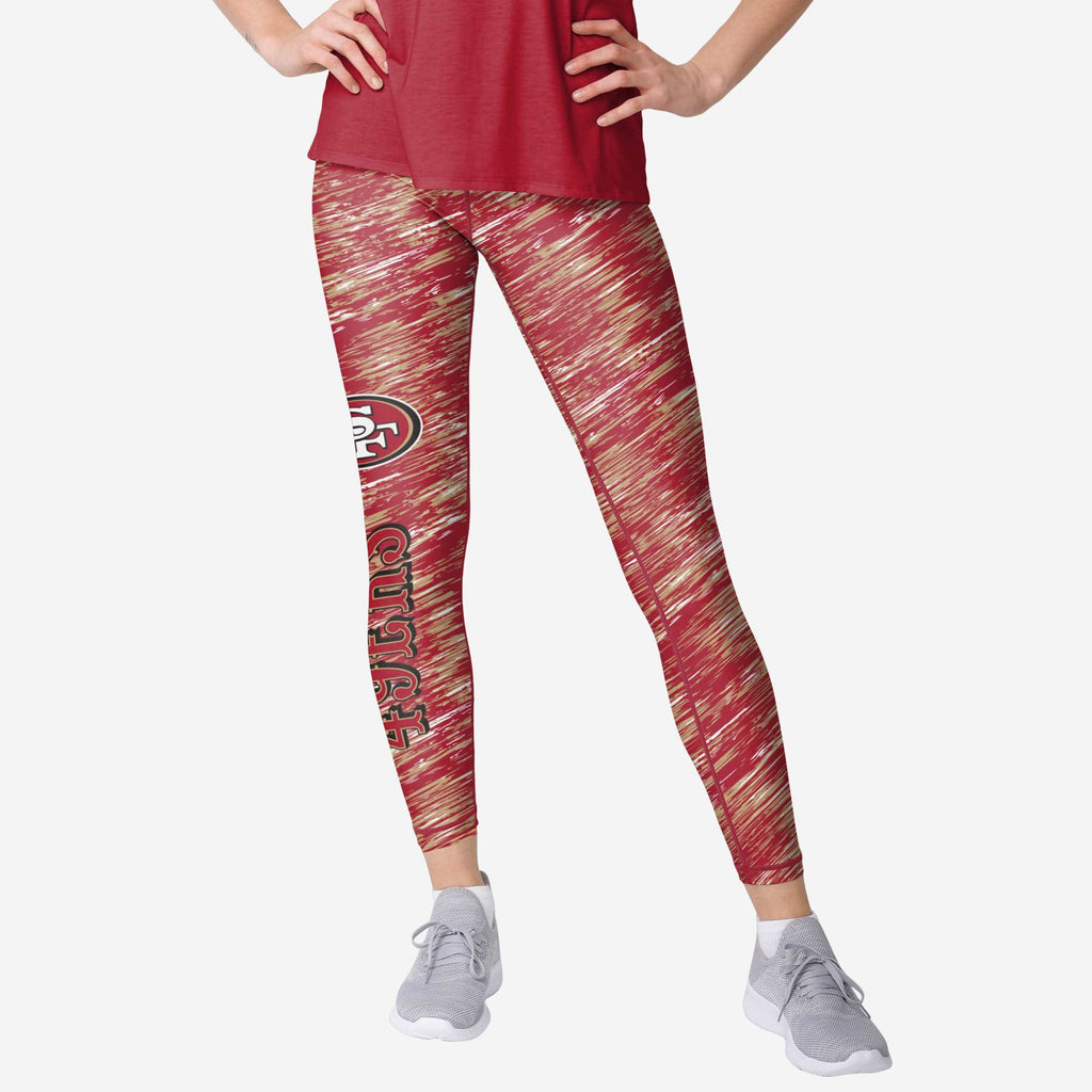 San Francisco 49ers Womens Static Rain Legging FOCO S - FOCO.com