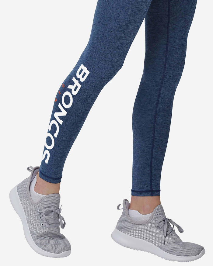 Denver Broncos Womens Team Color Static Legging FOCO - FOCO.com