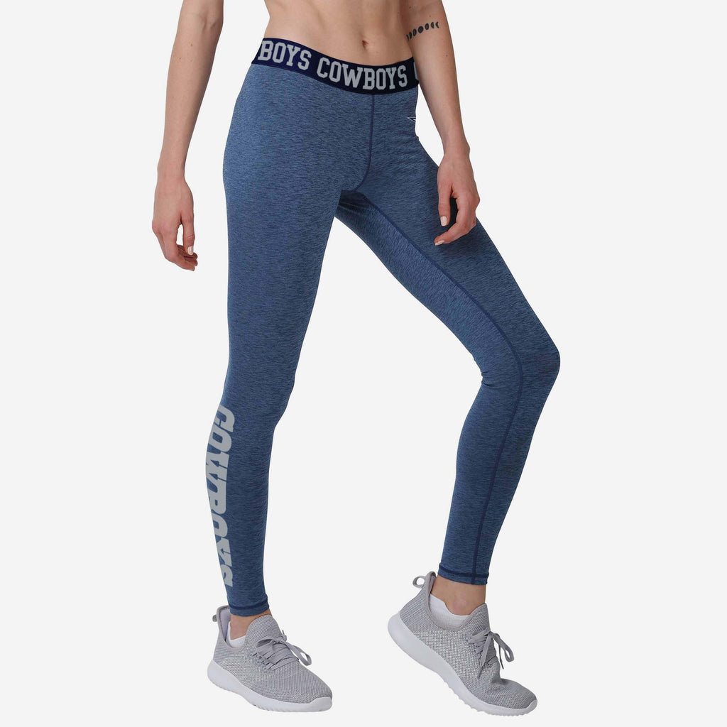 Dallas Cowboys Womens Team Color Static Legging FOCO S - FOCO.com