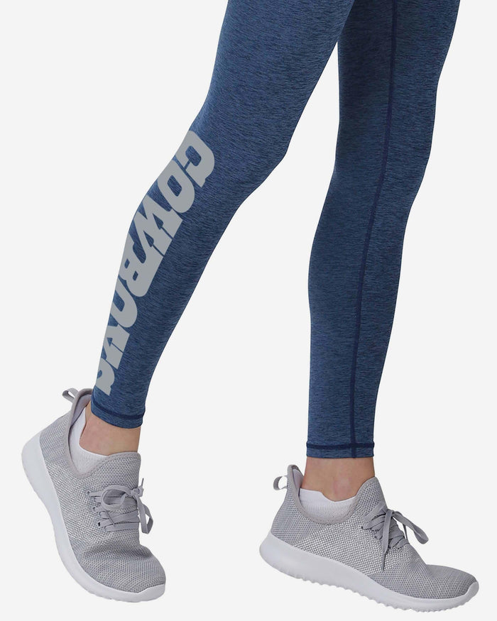 Dallas Cowboys Womens Team Color Static Legging FOCO - FOCO.com