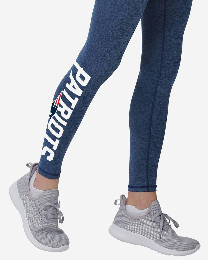 New England Patriots Womens Team Color Static Legging FOCO - FOCO.com